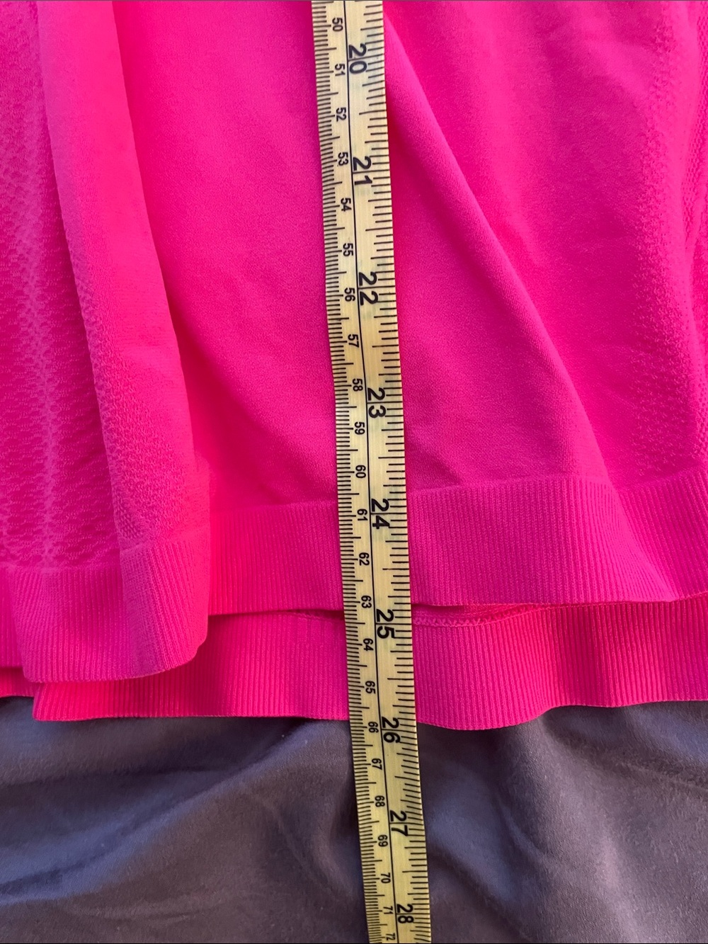 Athleta Bright Pink Momentum Seamless Short-Sleeve Active Tee - Picture 6 of 10